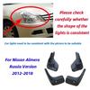 Auto-Schmutzfänger für Nissan Almera G11 Russland-Version / Sylphy 2012–2018, Spritzschutz, Schmutzfänger, Kotflügel, Kotflügel, G15 2013 2014 2015