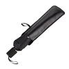 Black Pu Leather Umbrella Cover Case Portable Waterproof Umbrella Storage Pocket Water Absorbent Umbrella Bag Ultrafine