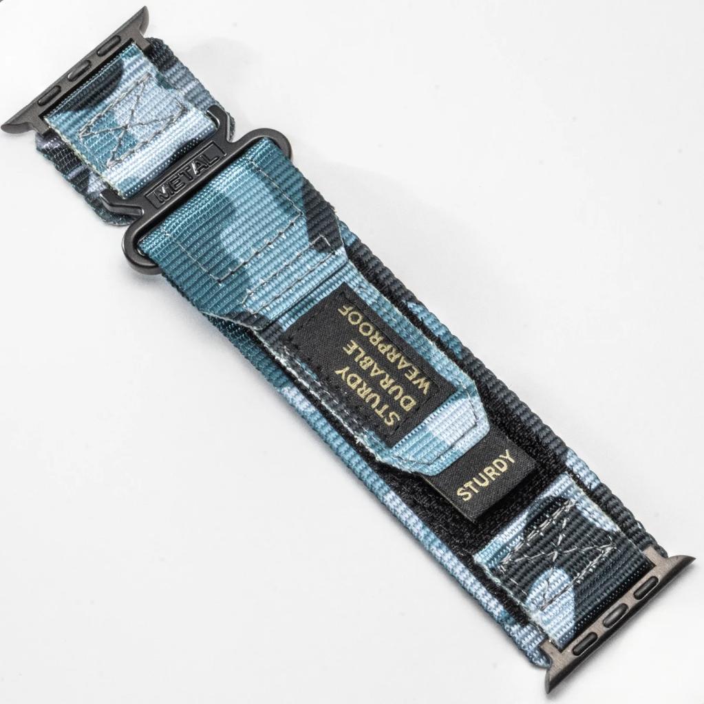 Sports Nylon Strap for Apple Watch Band Ultra 2 49mm 46mm 42mm 45mm 44mm 41mm 40mm Bracelet for Iwatch Series 10 9 8 7 6 SE 5 4