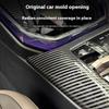 ABS Carbon Fiber Center Console Gear Panel Cover Frame Trim Sticker Car Interior Accessories For BMW X3 G45 G48 2025