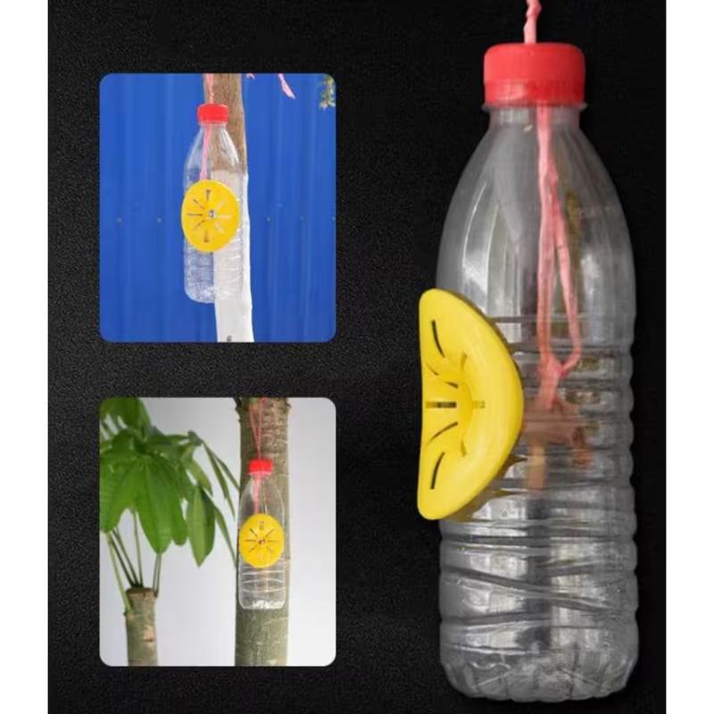 4pcs Reusable Wasp Catcher For Protecting Fruit Trees Vegetables Plants Self-Made Handmade Bee Trap Bottle Gardening Accessories
