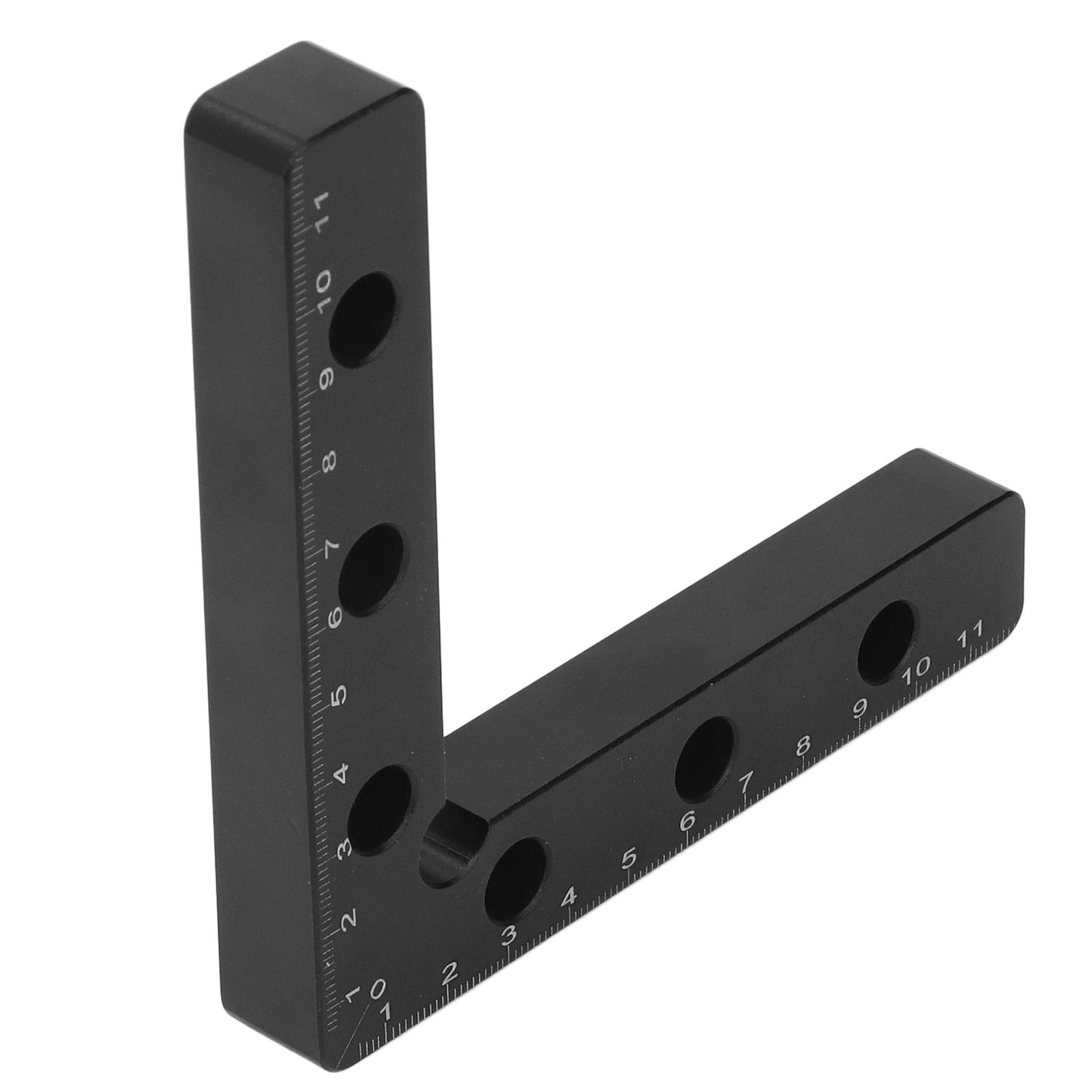 

2 шт. Позиционирующий угольник 120 мм 90 градусов Струбцина Метрическая шкала Набор инструментов для деревообработки