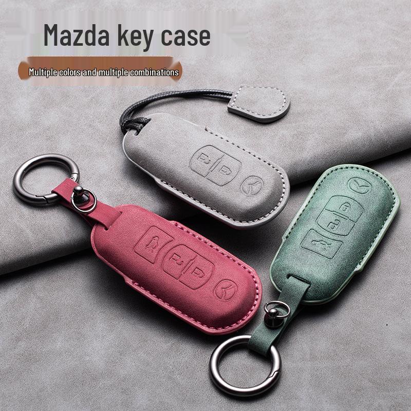Mazda Axela Retro Key Cover for CX4, Atenza, CX5, and Mazda3
