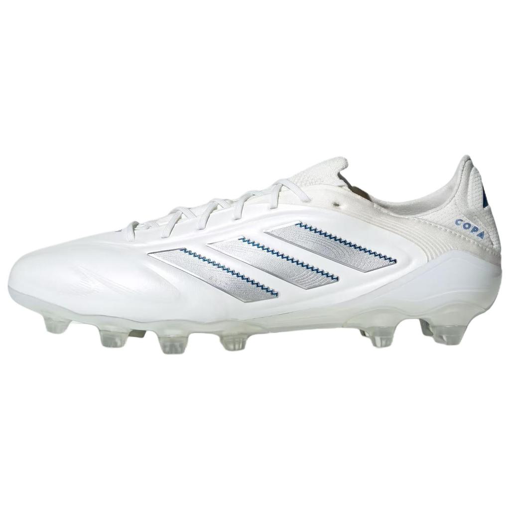 Adidas Copa Pure 3 Elite Comfortable Soft AG HG Artificial Grass Non-Slip Wear-Resistant Soccer Shoes Unisex Soccer Shoes White ID9036