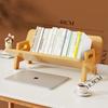 Wooden Book Shelf Nordic Large Capacity Children's Bookshelf Simple Aesthetic Storage Shelf Home Table Organizer Furniture