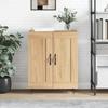 Vidaxl Cabinet, Sonoma Oak, 69.5X34X90 Cm, Wood-Based Material