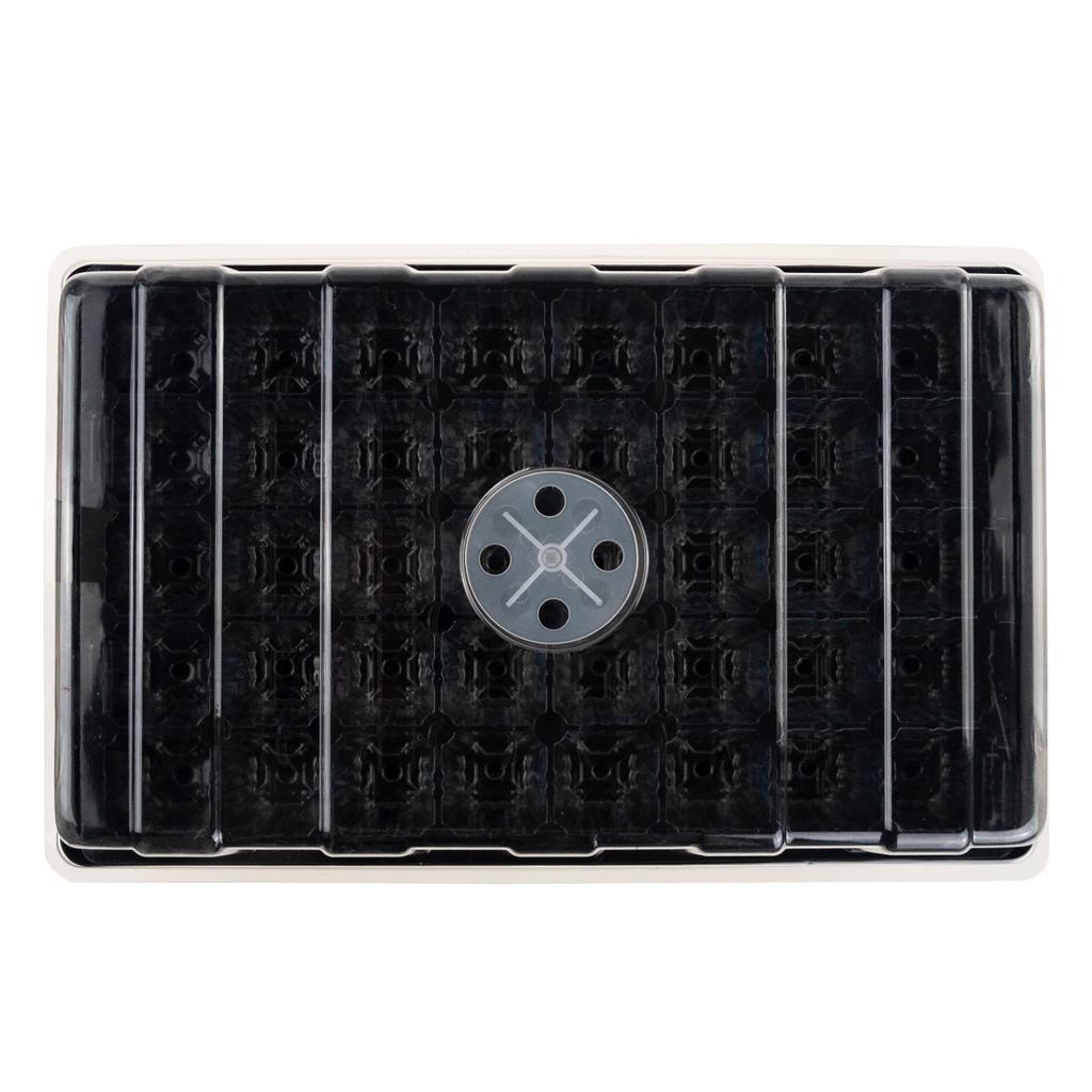 TG71424 PRODUCTION POTS Multiplates FOR SEEDLINGS SOWING 6 PCS + TRAY