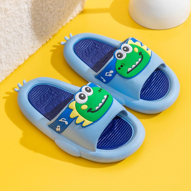 Kindergarten Children's Dinosaur Slippers Boys' Summer Home Indoor Wear Non-slip Children's Slippers Women