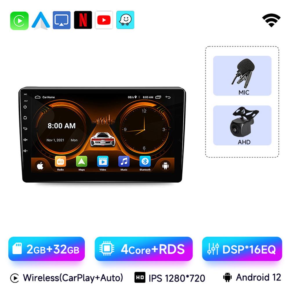 JIUYIN Car Radio For Citroen Berlingo B9 Peugeot Partner 2008 - 2019  Wireless CarPlay Android Auto Car Intelligent Systems 2din