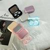 Frosted Macaron Color Contact Lens Double Case