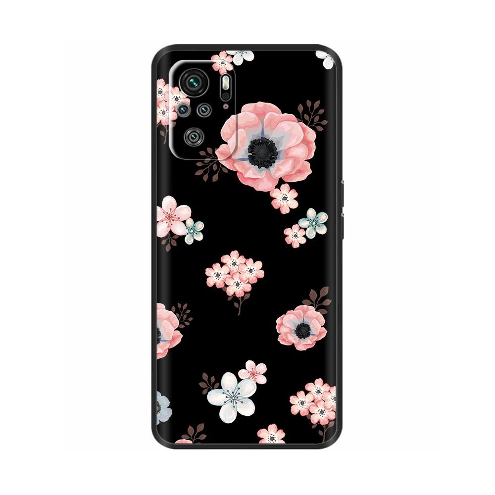 Cute Case For Xiaomi Redmi Note 10 Note10 Pro Max Case Soft Phone Back Cover For Redmi Note 10s 10Pro Fundas TPU Bumper Coque