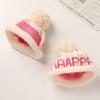 1Pcs Cute Doll House Doll Mini Woolen English Ball Hat Handmade Woven Knitted Woolen Head Covers Diy Decoration Toy For Children
