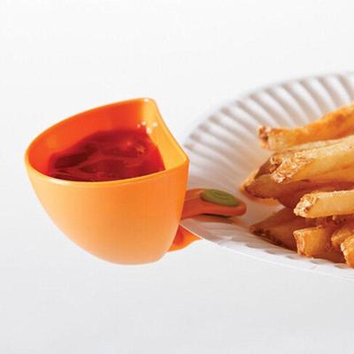 Dip-Clips, ein Dip- und Clip-Relish-Teller, Pfeffer, einfache Reinigung, spülmaschinenfest