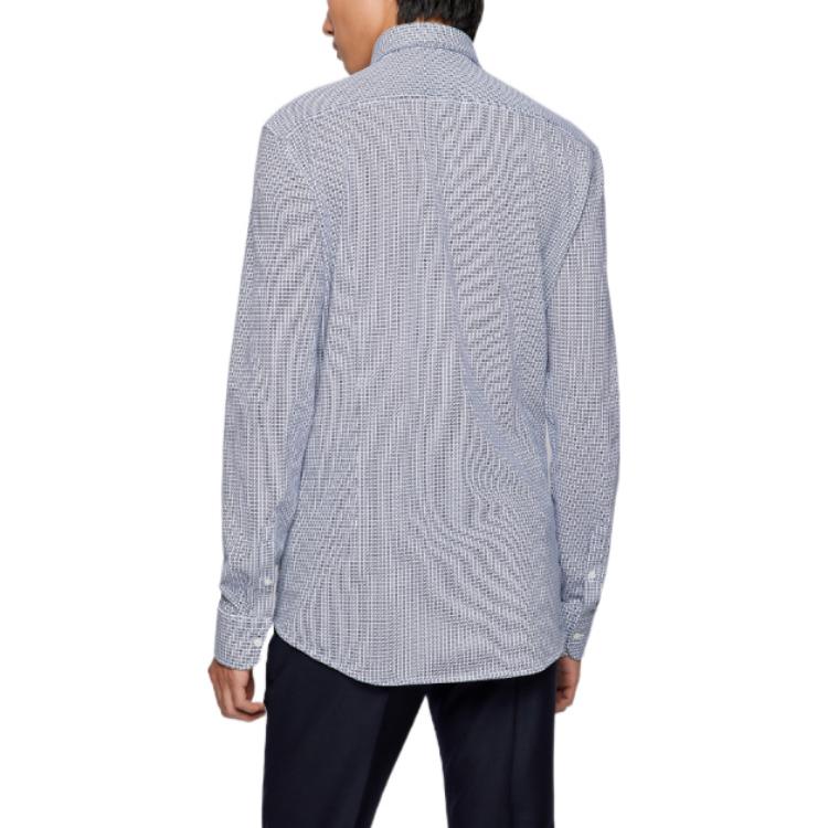 Hugo Boss Shirts Men's White Lapel Moderate Other 50461166-121