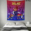 woody woodpecker Wall Tapestry Aesthetic Wall Hanging Printed Fabric Blanket Decorative Tapestries for Bedroom Living Room Home Decor