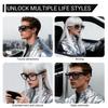 F60 Smart Bluetooth Glasses: AI Translation & Anti-Blue Light, Supports 100+ Languages