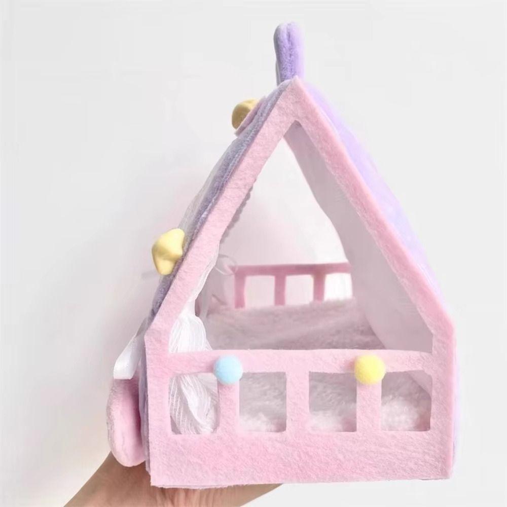 Scene Model Cotton Doll Bed Doll Furniture Doll Sleeping Bed Doll Tent  Dollhouse Accessories