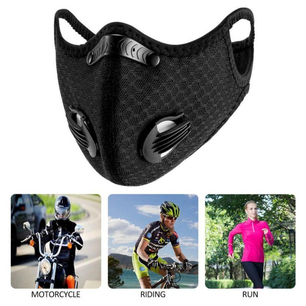 Ergonomic Respirator Mask Nose Clamp Activated Carbon Filters Breathable Dust Mask  Painting