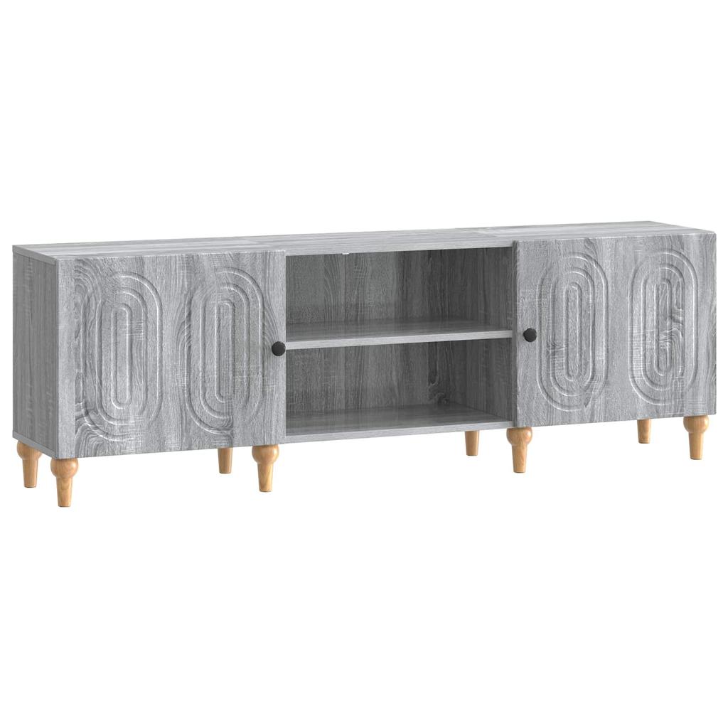 TV Stand Grey Sonoma 150 x 31 x 50 cm Particleboard