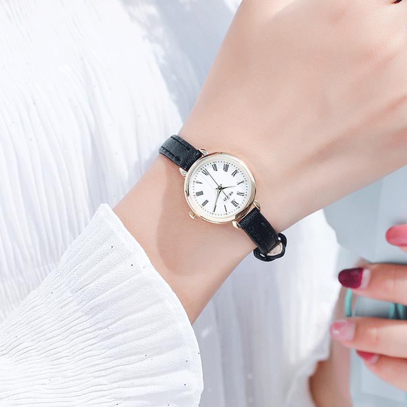 Kezzi Women's French Niche Watch: Elegant Minimalist Dial, Mori Girl Style, Light Luxury for Female Students