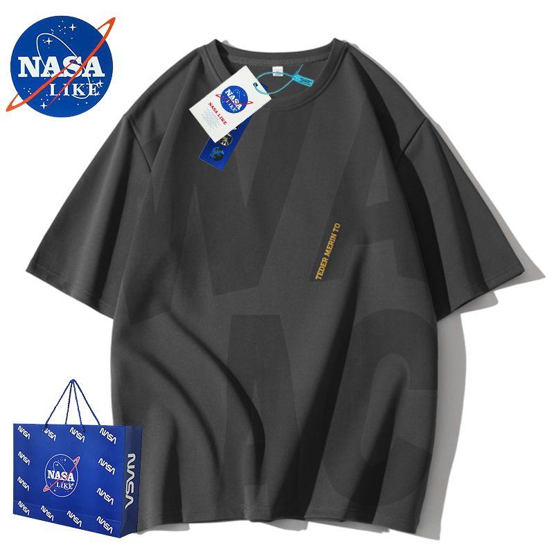 

Официальный сайт НАСА, названный трендовым, в наличии сейчас выпущен, Yunzhen выбраны отличные товары, летний тонкий свободный, легче всего сочетать, повседневный тренд Dark gray 6XL