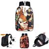 Stylish Anime Haikyuu Karasuno High School Backpack With Adjustable Padded Shoulder Straps