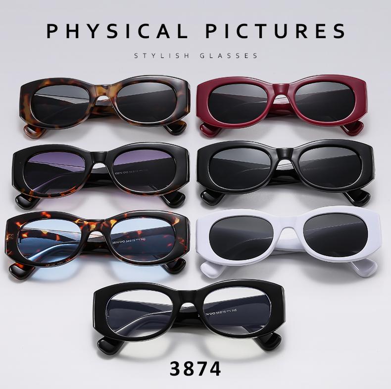 Fashion Trendy Steampunk Y2K Sun Glasses Vintage Sunglasses Thick Frame Sunglasses Women Men