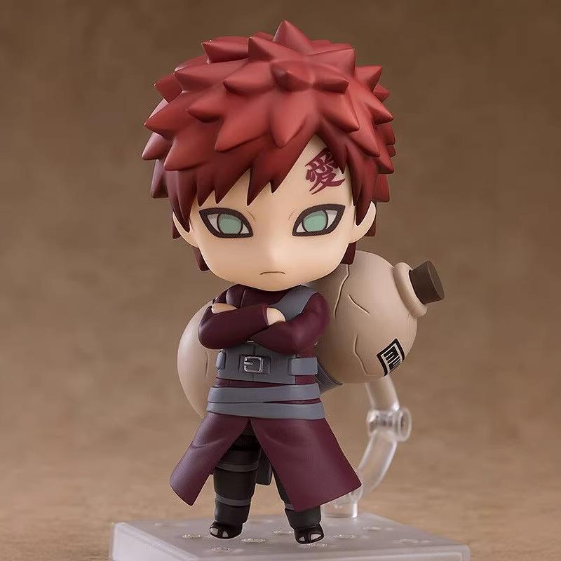 Naruto Shippuden Anime Figure #956 - Gaara Action Figure Collectible Model, Swappable Faces Movable Joints Model