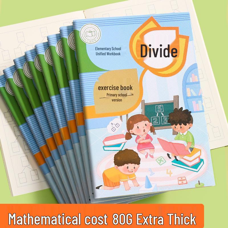 A5 Math Decomposition Book for Kindergarten To Third Grade