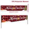Christmas Outdoor Banner Merry Christmas Decorations For Home 2025 Navidad Kerst Xmas Decor Noel Kerst Happy New Year Gift 2025