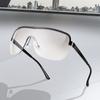 Oversized Sunglasses Magnesium Aluminum Alloy Frame Uv400 Fashion Glasses