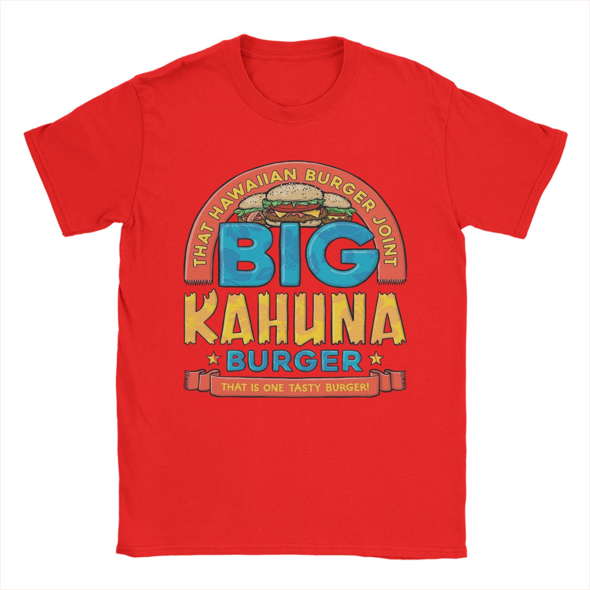 

Unisex The Big Kahuna Burger Pulp Fiction T Shirt Quentin Tarantino Cotton Clothing Short Sleeve Round Collar Tees Unique TShirts S