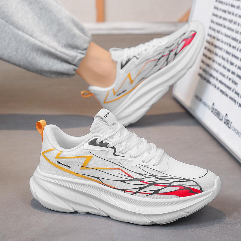 Professional Men Tennis Sneakers Breathable Tennis Training Shoes Shock-Absorbant Outdoor Sneakers Non Slip Running Gym Shoes