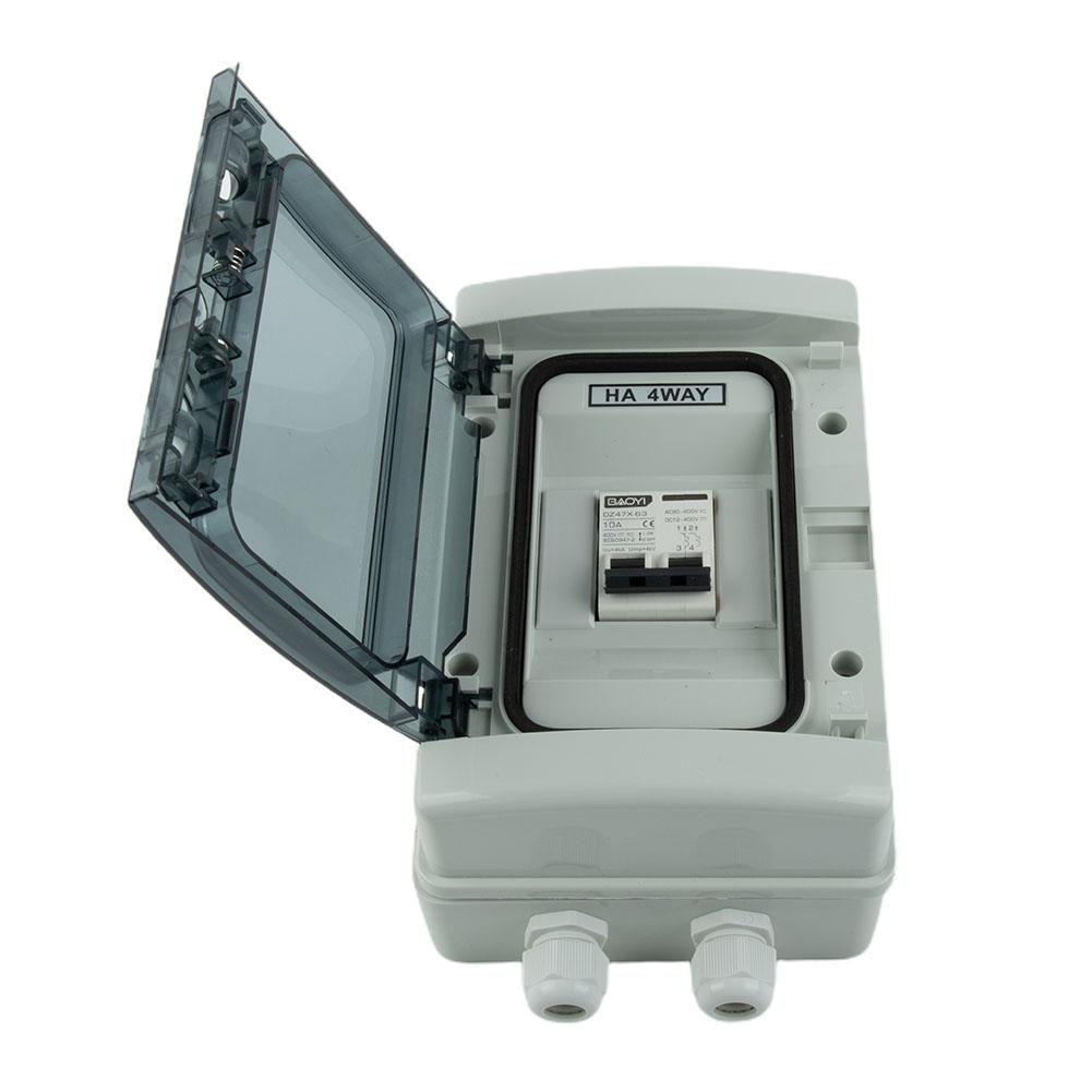 

Ефективний коробковий автоматичний вимикач для сонячної системи 15 60A DC400V Надійний 10A