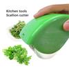 Kitchen Gadgets Multifunctional Vegetable Tools Garlic Food Scallion Chopper Rollers Mincer Hand Slicers Accessories
