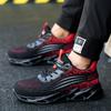 Fashion Steel Toe Safety Shoes Man Lightweight Breathable Mesh Work Shoes Protective Anti-slip Sports Safety Work Sneakers for Men Women