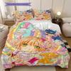 Magic Cardcaptor Sakura Duvet Cover | King, Queen, Full, Twin, Anime Cartoon Bedding Set Gift LXRa18
