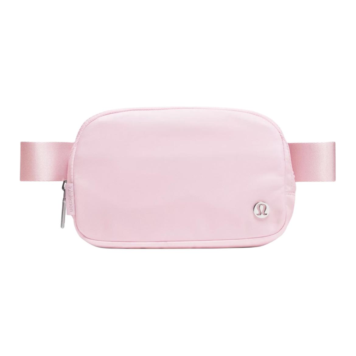 Lululemon Everywhere 1L Simple Lightweight Nylon Waist Bag Women Bags Pink LU9AX2S-070105 Pink Organza