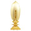 Medicine Buddha Statue, 20.5cm, Gold-plated Alloy Finish [Buddha Statue] (20.5cm)