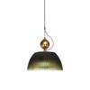 Blackish Green Lid Glass Restaurant Pendant Lamp Nordic Modern Living Room Bedroom Dining Table Chandelier E27 Light Luster
