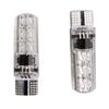 3 buc T10 Bec de lumină laterală cu pană de mașină-6SMD 5050 RGB Lampă stroboscopică LED cu 7 culori cu telecomandă DC