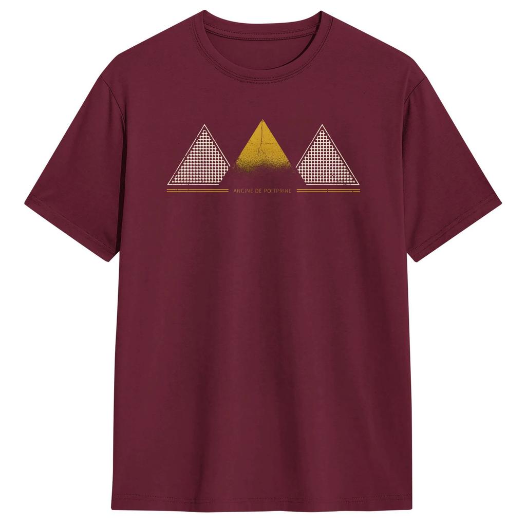 Streetwear Tshirt Summer Angine De Poitrine Music Novelty Tshirts Pure Cotton Tshirt For Unisex Awesome Short Sleeve Tees