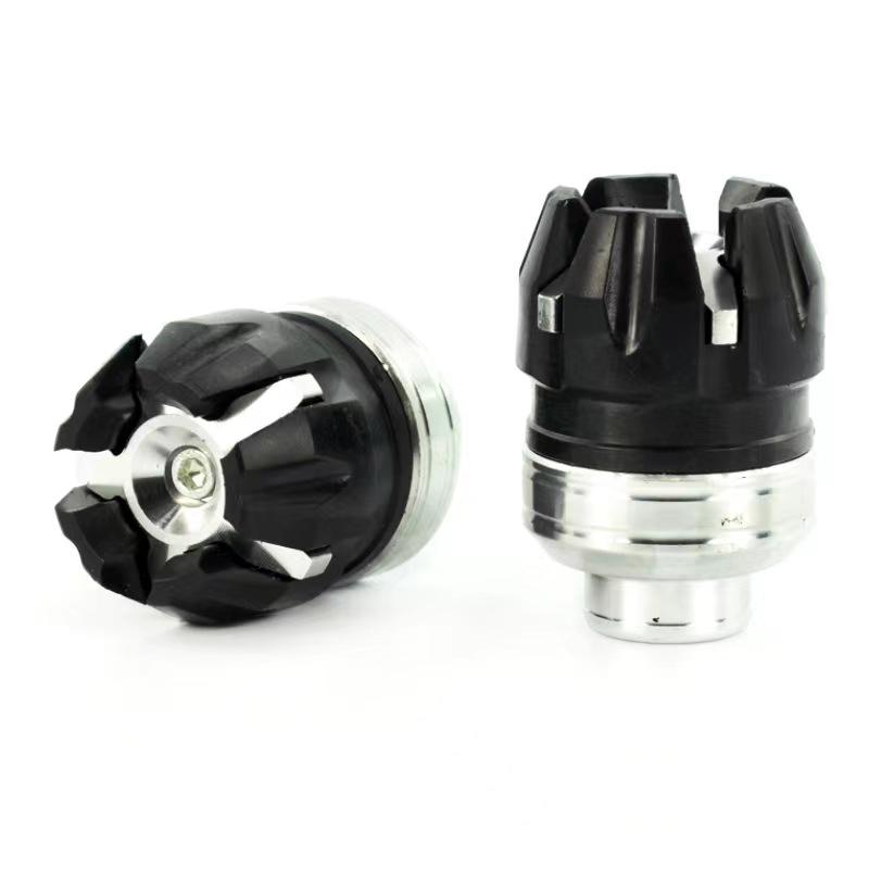 

1 пара Универсальная защита передней подвески Чашка Слайдер рамы Защита от падений для мотоцикла Скутера Электровелосипеда Алюминий и АБС-пластик