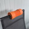 Ergonomics Office Chair Headrest Comfortable Resilient Sponge Chair Neck Support Pillow Solid Color Multipurpose Backrest Pillow