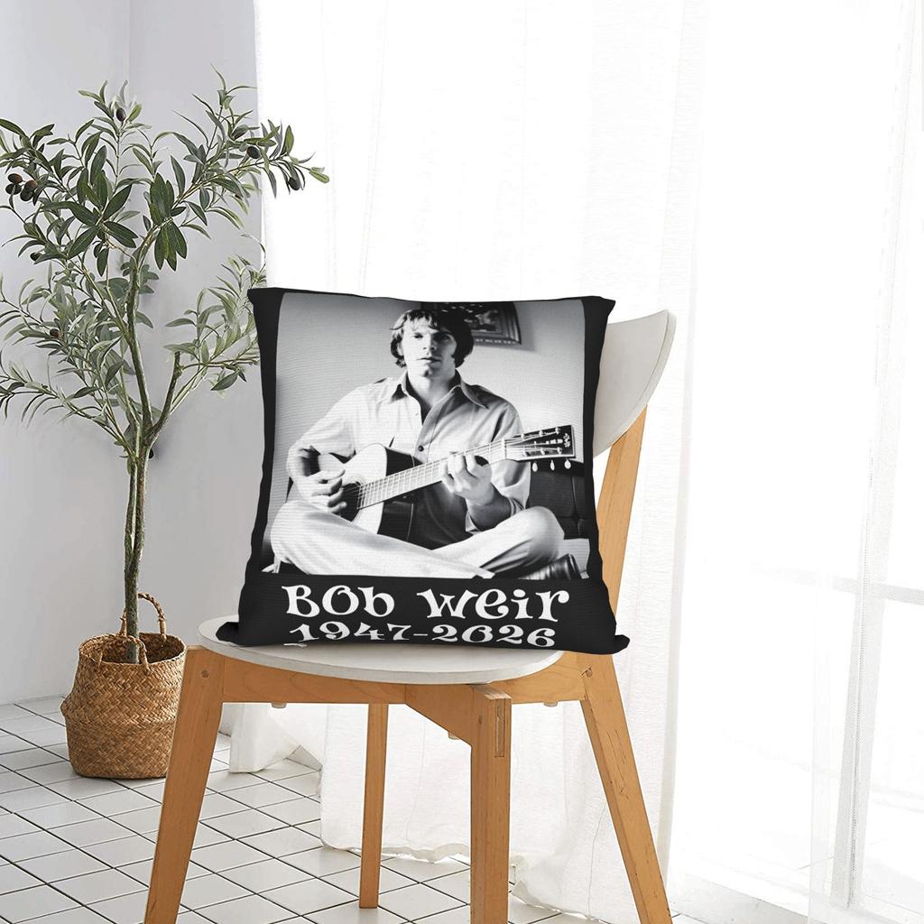Pillow Cover Forever Bob Weir 1947 To Kawaii Pillow Case For Living Room Chair Pillowcases