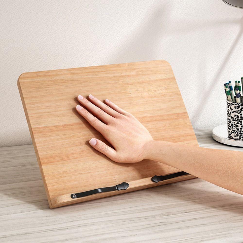 Multi-Position Support Book Holder Tray Adjustable Angle Reading Rest Tablet  Student Study