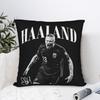 Haaland Norway Football Signature Pillowcase Polyester Cushion Cover Decor Pillow Case Cover Home Drop Shipping 40*40cm