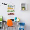 Bedroom Wall Accent Inspirational Wooden Hanging Sign, Summer Surf Kids Positive Quote Plaque, Decorative Wood Plaque Farmhouse String Sign