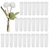 100Pcs Flower Water Tubes for Fresh Flowers Floral Water Vials Floral Arrangement Supplies Preserves Freshness Leak Proof Easy
