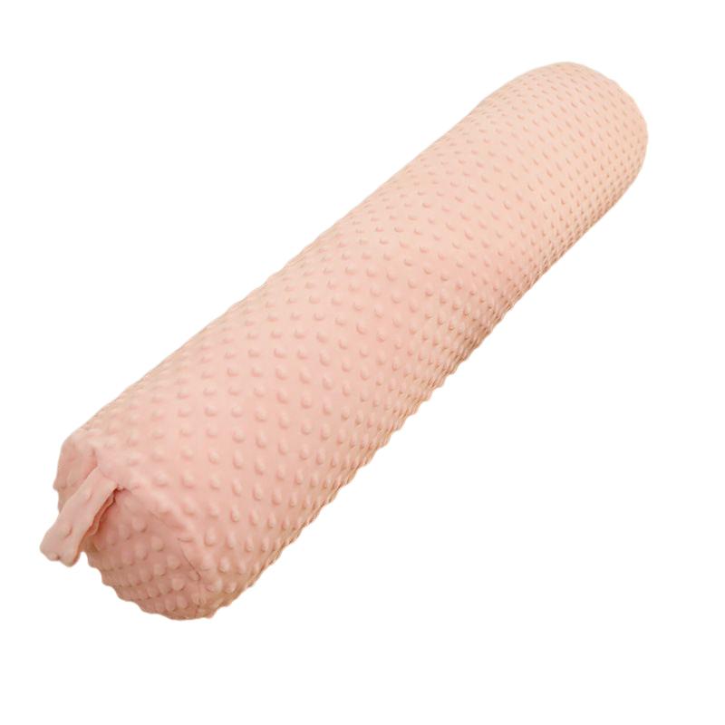 No Filling Long Pillow Case Bean Velvet Pillow Cover Cervical Roll Bed Headrest Side Sleeping Cylinder Pillowcase
